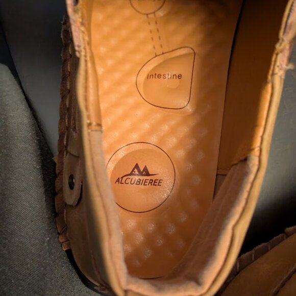 S7 ALCUBIEREE Leather Pressure Point Shoes - Picture 10 of 13